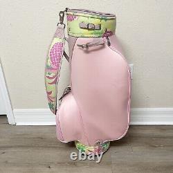 Lilly Pulitzer Pink Golf Bag Collab With Keri Bag RARE