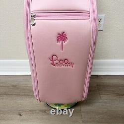 Lilly Pulitzer Pink Golf Bag Collab With Keri Bag RARE