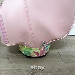 Lilly Pulitzer Pink Golf Bag Collab With Keri Bag RARE