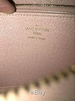 Louis Vuitton Zippy Wallet Rose Ballerine Pink Monogram Tassel Ponpom Rose Rare