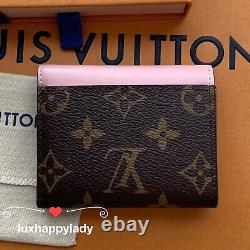 Louis Vuitton Zoe Monogram Rose Pink Trifold Compact Wallet Small? Hot, Rare