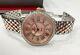 Michele Serein Diamond Two Tone Rose Gold Stainless Mw21b01d2057 Watch Rare