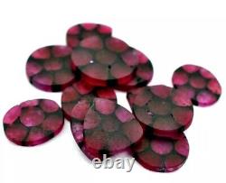 Mozambique Mixed Cut Rare Pink Ruby Natural 110 Ct Trapiche Lot Loose Gemstone