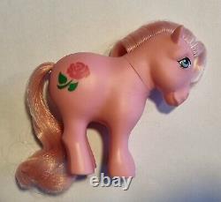 My Little Pony G1 rare Alternate Birthflower June Rose, Europe exclusive 1982