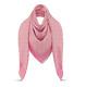 New Auth Louis Vuitton Monogram Denim Shawl Scarf Rose Petal Pink Gift Rare