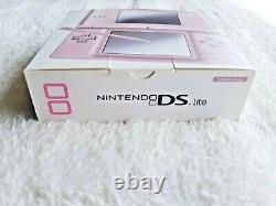 NEW DS Lite Metallic Rose Console Japan NDS RARE COLLECTORS ITEM