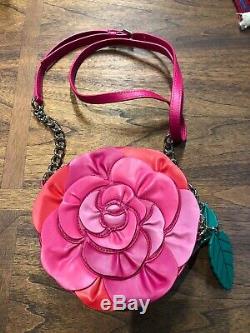 NEW Kate Spade Rambling Rose Flower Crossbody Purse Bag RARE $350