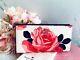 Nwt Kate Spade Cameron Street Roses Wallet Stacy Pink Sand Wallet Rare Floral
