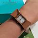 Nwt Kate Spade Rose Gold Tone Bow Carlyle Blush Pink Leather Strap Watch! Rare