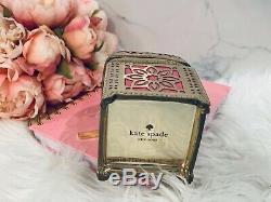 NWT New Kate Spade Rambling Roses Lantern Coin Purse pink with gold Novelty RARE
