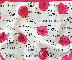 NWT Victoria's Secret PINK Roses Logo Vintage 2004 Rare Classic Bikini Panties