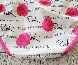 NWT Victoria's Secret PINK Roses Logo Vintage 2004 Rare Classic Bikini Panties