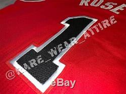 Nba Jersey Chicago Bulls Derrick Rose Rev 30 Adidas Authentic Sz M Mesh Rare Red