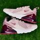 New Rare Nike Air Max 270 Women's Size 9 Rose / Vintage Wine Ah6789-601
