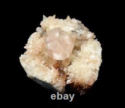 New find natural beauty rare pink calcite cluster mineral specimen/China A0478