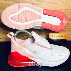 Nike Air Max 270 GS Women's Size 8 Rose Gold Pink Salt 6.5Y RARE NEW 943345-108