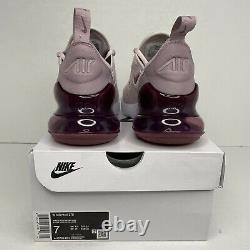Nike Air Max 270 Sneakers Barely Rose Vintage Wine AH6789-601 Women's Sz 7 RARE