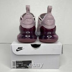 Nike Air Max 270 Sneakers Barely Rose Vintage Wine AH6789-601 Women's Sz 9 RARE