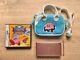 Nintendo Ds Metallic Rose Console With Kirby Carrying Rare Pouch & Game From Japan