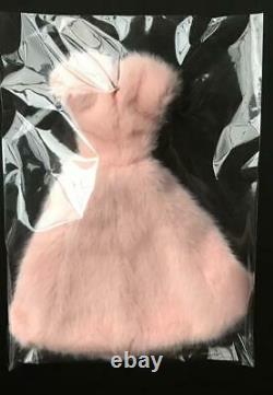 No Doll12.5 Lovetones Rose Pink Fur DressFashion Set Look #4LE 30NewRare