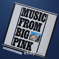 Original 1973 White Label Promo The Band Music From Big Pink Vinyl Lp Rare