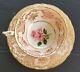 Paragon Pink Floating Roses Teacup And Saucer Set Rare Vintage Stunning Crazing