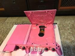 PS2 Playstation 2 Slim PINK ROSE Console System NEW Open Box RARE PAL USA READ