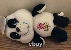 Perfect Panda Care Bear 8 plush new with tags 2004 pink rose tummy rare
