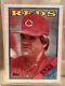 Pete Rose 1988 Topps Cloth Experimental Test Issue Scarce Rare