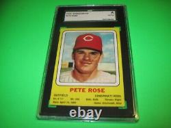 RARE 1969 Transogram PETE ROSE SGC A Beautifully Centered Cincinnati Reds