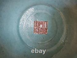 RARE 2 Famille Rose IMPERIAL Altar Ornaments QIANLONG Seal
