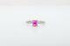 Rare $6000 1.65ct Natural No Heat Pink Sapphire Diamond 18k Gold Ring Certified