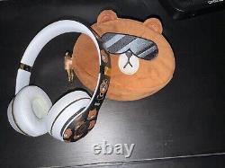 RARE! Beats Solo 3 Headphones Line Friends Edition