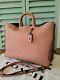 Rare Coach 1941 Rouge Tote Chain Link Glovetanned Leather Dusty Rose $995