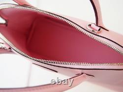 RARE! Hermes NEW Bolide 27 cm Rose Sakura PINK Tote Shoulder Bag PM