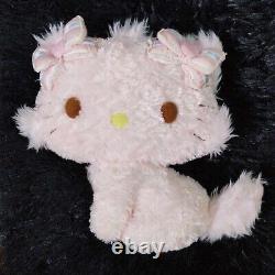 RARE! Honeycute? Charmmy Kitty 8 Rose Fur Plush Doll Pre-owned Excellent Cond