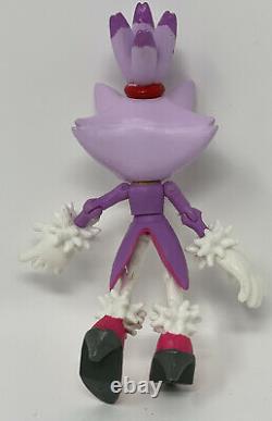 RARE Jazwares Sonic Hedgehog Blaze The Cat Action Figure 3 Sega Toys R Us READ