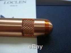 RARE LOCLEN Rose Gold SPECIAL EDITION Big Liliput Made of copper Fountain pen