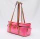 Rare Louis Vuitton Vernis Shoulder Bag Sullivan Horizontal Pink Authentic