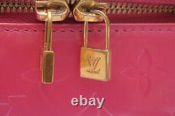 RARE Louis Vuitton Vernis Shoulder Bag Sullivan Horizontal Pink Authentic