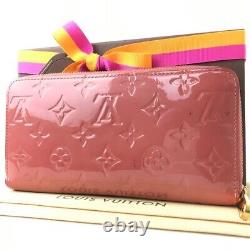 RARE! Louis Vuitton Zippy Wallet Dog Limited Edition Vieux Rose Pink Monogram