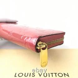 RARE! Louis Vuitton Zippy Wallet Dog Limited Edition Vieux Rose Pink Monogram