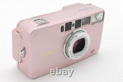 RARE! MINT Fujifilm NATURA S Rose Pink 35mm Point&Shoot Film Camera From JAPAN