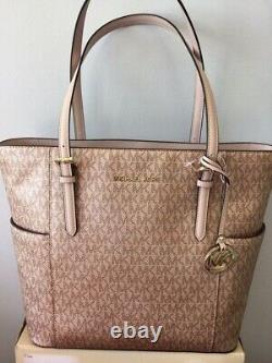 RARE Michael Kors Giftables Pink/Rose Gold Large Tote 38T9XGFT3B MSRP $228