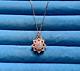 Rare Natural Pink Diamond Floral Pendant Necklace (18 Inches) 1.0 Ctw