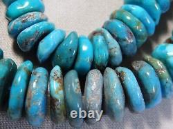 RARE Natural SONORAN ROSE TURQUOISE 7-20mm Rondelle Disc BEADS 16 Strand 531cts