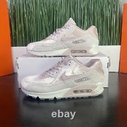 RARE Nike Air Max 90 LX Particle Rose 2018 Pink Womens Shoes 898512-600 Size 9