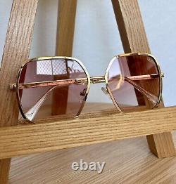 RARE Oversized Quay Undercover Sunglasses In Rose Gold/Peach as Worn By JLO