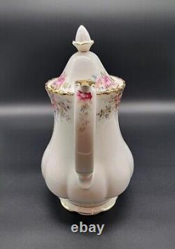 RARE Royal Albert- Autumn Roses LARGE Coffee Pot