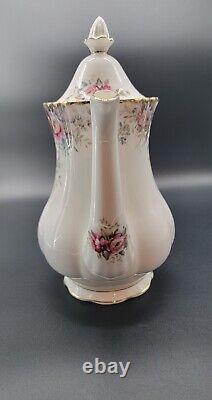 RARE Royal Albert- Autumn Roses LARGE Coffee Pot